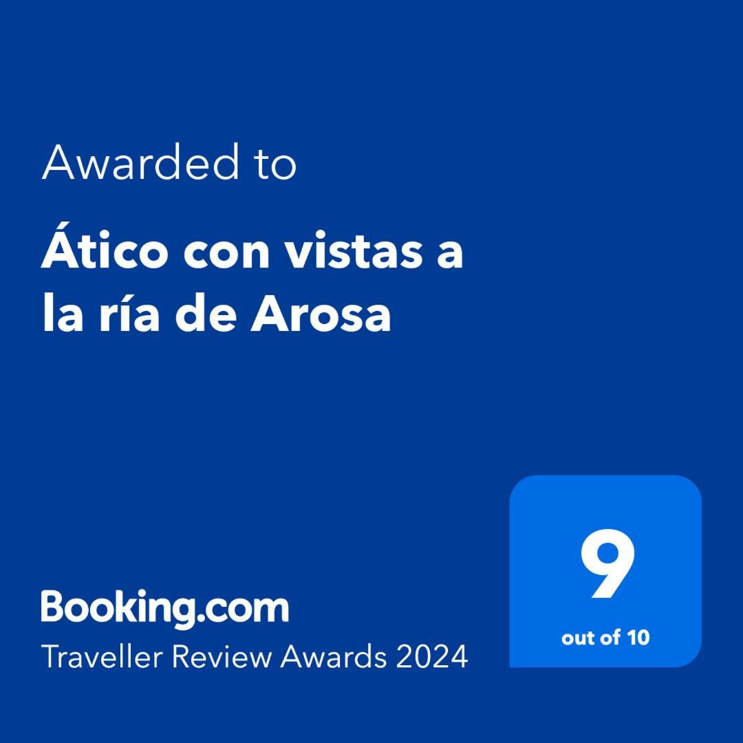 Appartement Atico Con Vistas A La Ria De Arosa à Rianjo Extérieur photo